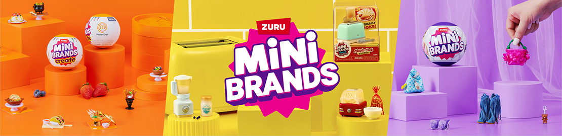 Mini Brands Kategorie Banner